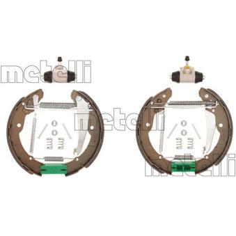 Kit de freins arrière (prémontés) METELLI [51-0147]