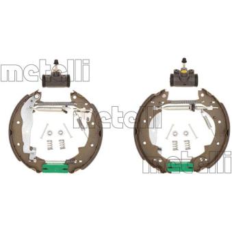 Kit de freins arrière (prémontés) METELLI [51-0149]