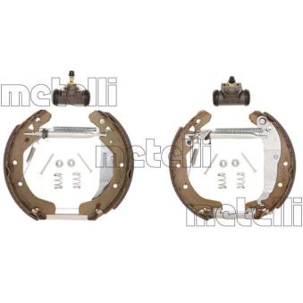 Kit de freins arrière (prémontés) METELLI [51-0176]