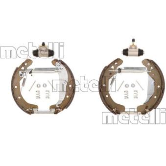 Kit de freins arrière (prémontés) METELLI [51-0177]