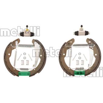 Kit de freins arrière (prémontés) METELLI [51-0178]
