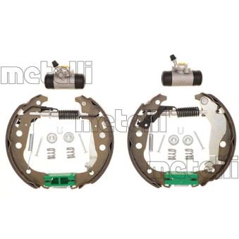 Kit de freins arrière (prémontés) METELLI [51-0204]