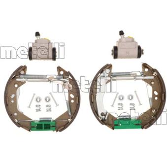 Kit de freins arrière (prémontés) METELLI [51-0210]