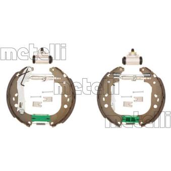 Kit de freins arrière (prémontés) METELLI [51-0227]
