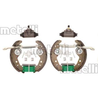 Kit de freins arrière (prémontés) METELLI [51-0243]