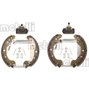 Kit de freins arrière (prémontés) METELLI [51-0281]