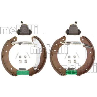 Kit de freins arrière (prémontés) METELLI [51-0284]