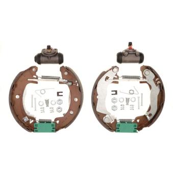 Kit de freins arrière (prémontés) METELLI [51-0324]