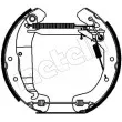 Kit de freins arrière (prémontés) METELLI [51-0176]
