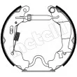 Kit de freins arrière (prémontés) METELLI [51-0187]