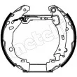 Kit de freins arrière (prémontés) METELLI [51-0190]