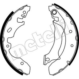 Jeu de mâchoires de frein METELLI OEM 93BB2200AB