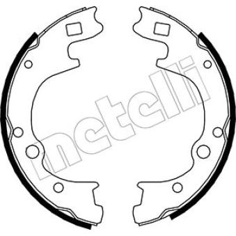 Jeu de mâchoires de frein METELLI OEM 5830544A00