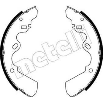 Jeu de mâchoires de frein METELLI OEM 5871000340