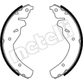 Jeu de mâchoires de frein METELLI [53-0215]