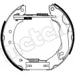 METELLI 51-0247 - Kit de freins arrière (prémontés)
