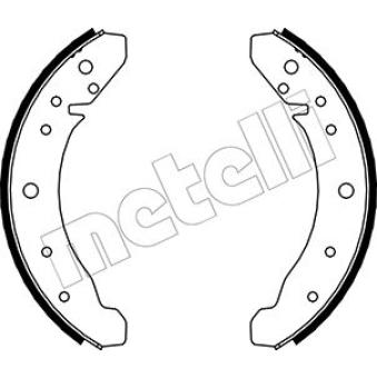 Jeu de mâchoires de frein METELLI OEM 113609237D