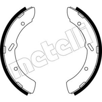 Jeu de mâchoires de frein METELLI [53-0706]