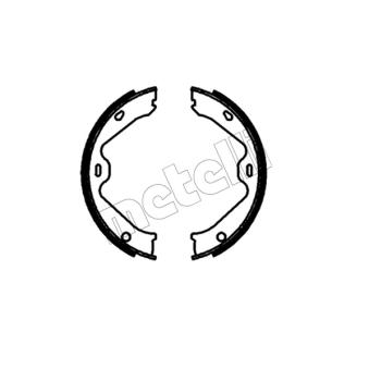 Jeu de mâchoires de frein, frein de stationnement METELLI OEM 240948