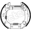 METELLI 51-0452 - Kit de freins arrière (prémontés)