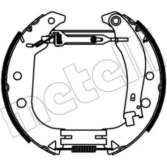 METELLI 51-0456 - Kit de freins arrière (prémontés)