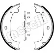 METELLI 53-0018K - Jeu de mâchoires de frein, frein de stationnement