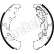 METELLI 53-0091 - Jeu de mâchoires de frein