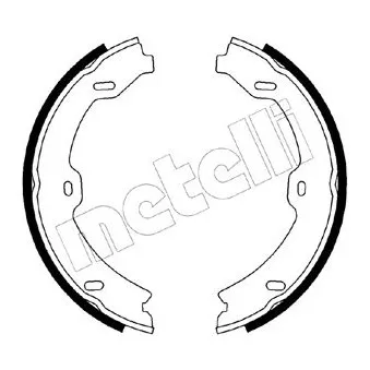 METELLI 53-0247 - Jeu de mâchoires de frein, frein de stationnement