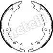 Jeu de mâchoires de frein, frein de stationnement METELLI [53-0522]