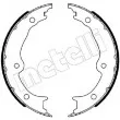 Jeu de mâchoires de frein, frein de stationnement METELLI [53-0541]