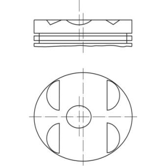 Piston MAHLE 001 04 10