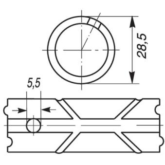Coussinet de palier, bielle MAHLE [001 BB 18799 300]