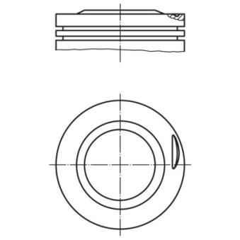 Piston MAHLE 002 25 02