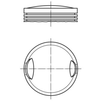 Piston MAHLE 002 77 01