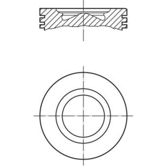 Piston MAHLE [007 PI 00109 000]