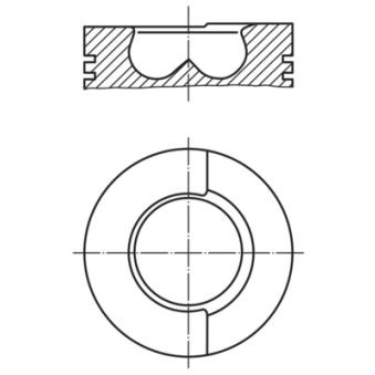 Piston MAHLE OEM 1930742