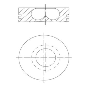 Piston MAHLE 009 50 01