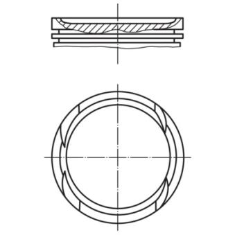 Piston MAHLE 009 70 02