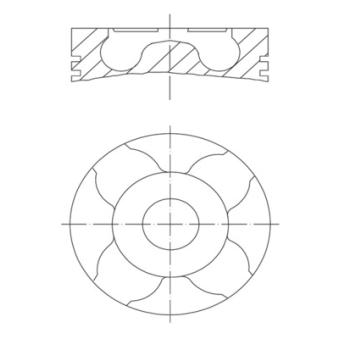 Piston MAHLE 010 04 14