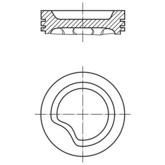 Piston MAHLE 011 06 00