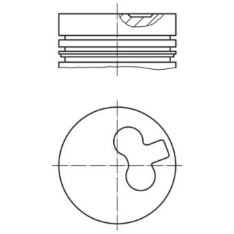 Piston MAHLE 011 71 00