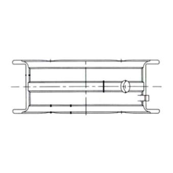 Coussinet de vilebrequin MAHLE 011 FL 21059 025