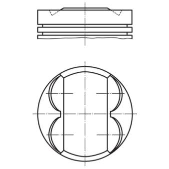 Piston MAHLE 012 06 01