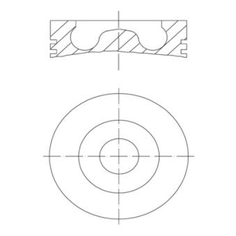 Piston MAHLE [013 PI 00109 002]