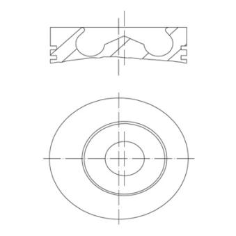 Piston MAHLE 013 PI 00151 002