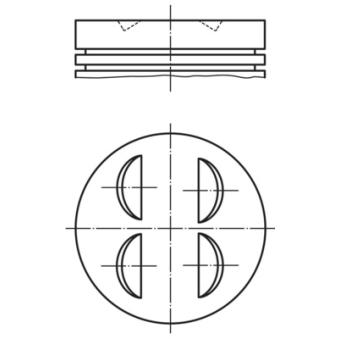 Piston MAHLE [014 77 02]