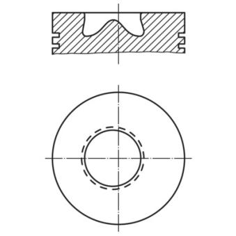 Piston MAHLE [015 04 01]