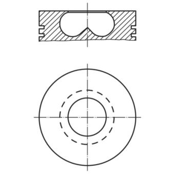 Piston MAHLE [015 70 00]