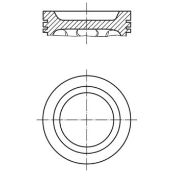 Piston MAHLE 021 62 01