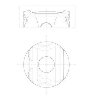 Piston MAHLE 021 PI 00133 000
